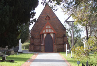 photo of All Saints' Church burial ground